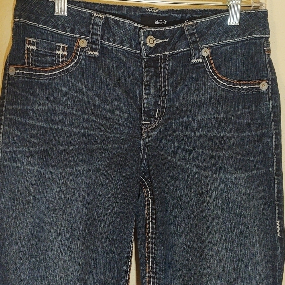 a.n.a A New Approach Women's Cuffed Denim Jeans